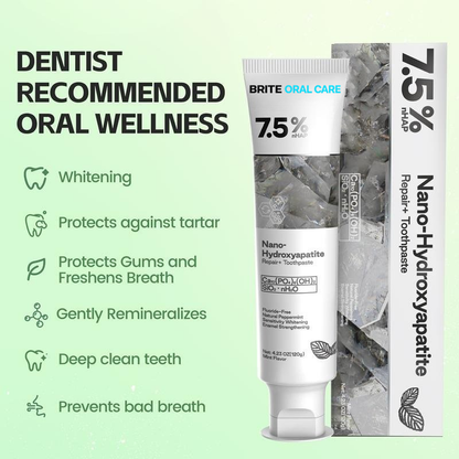 Pasta dental remineralizante con hidroxiapatita