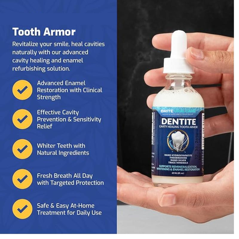Hydroxyapatite Remineralizing Tooth Armor